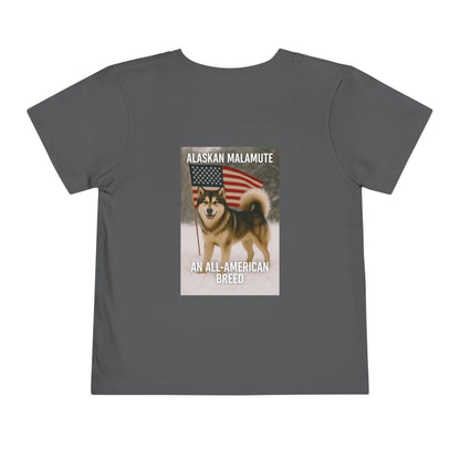 All-American Breed Toddler Unisex Short Sleeve Crewneck Tee