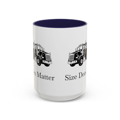 Size Does Matter 2-Tone Coffee Mug