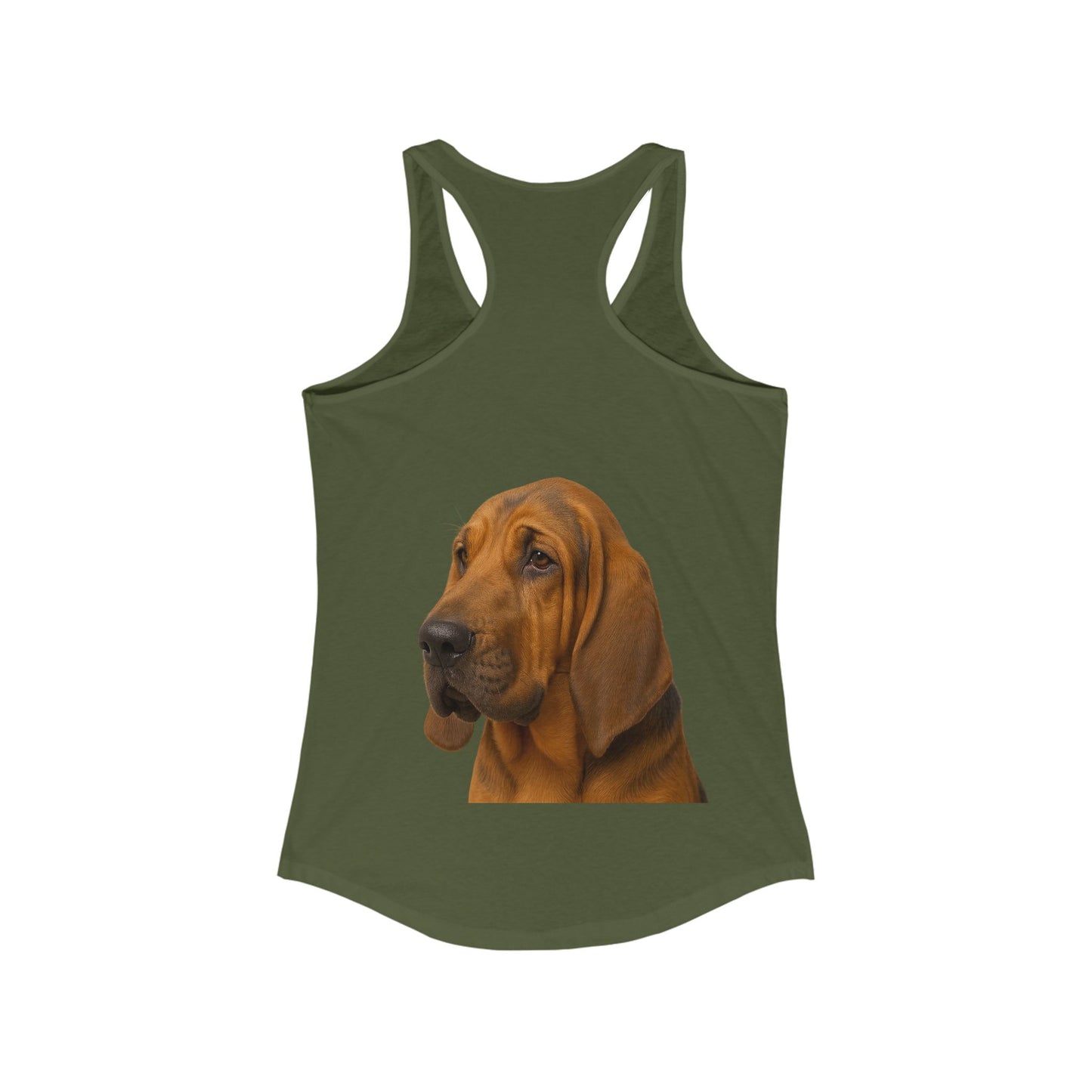 Bloodhound Head Women's Racerback Tank