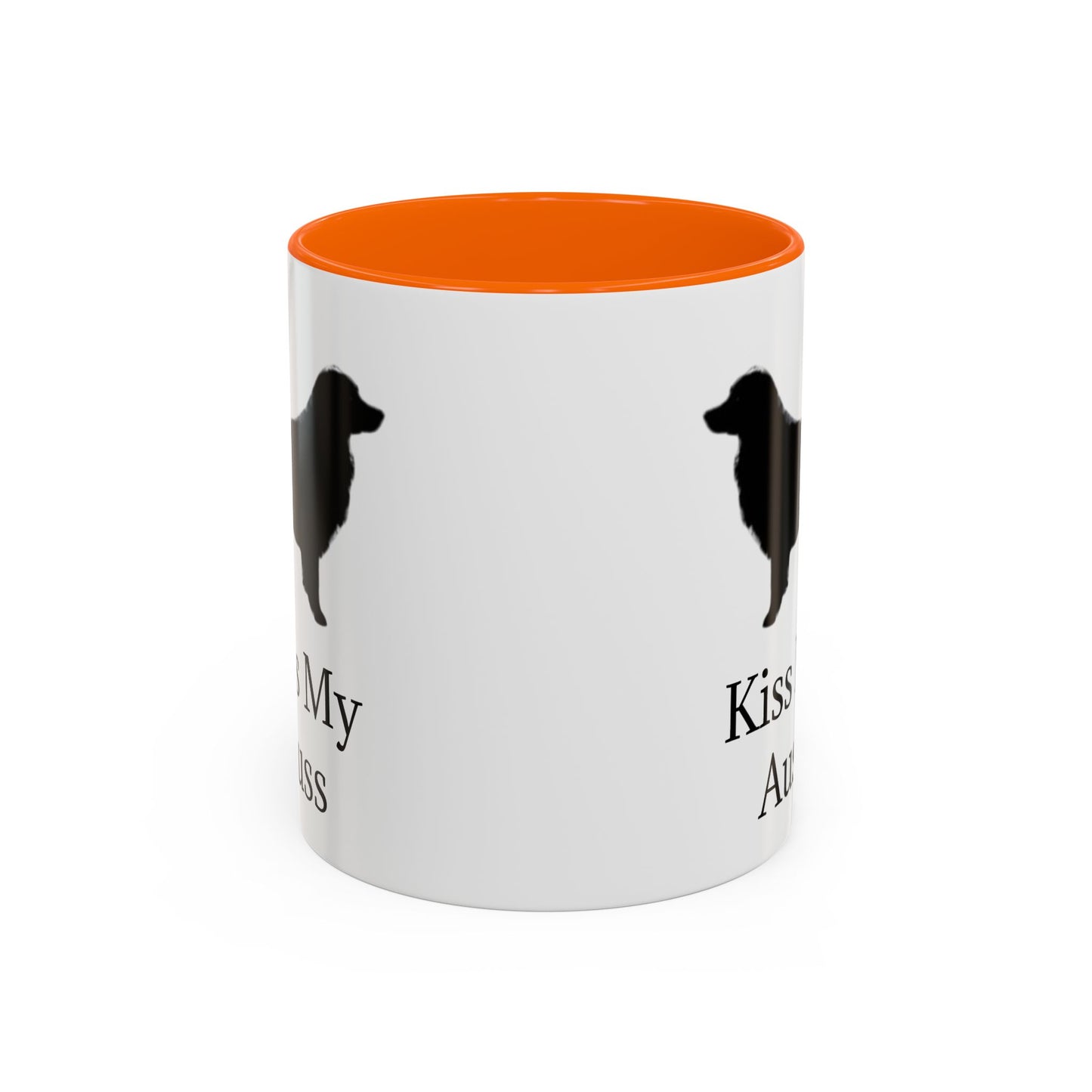 Kiss My Auss 2-Tone Coffee Mug