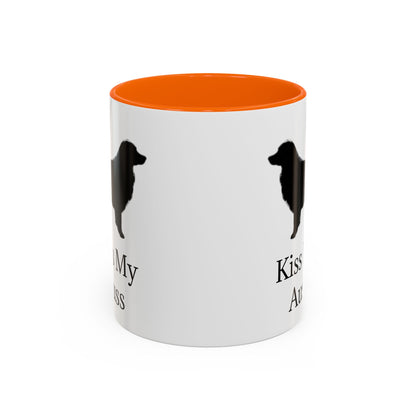 Kiss My Auss 2-Tone Coffee Mug