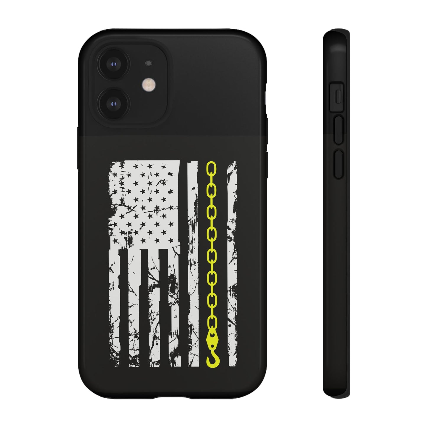 Thin Yellow Line iPhone Case