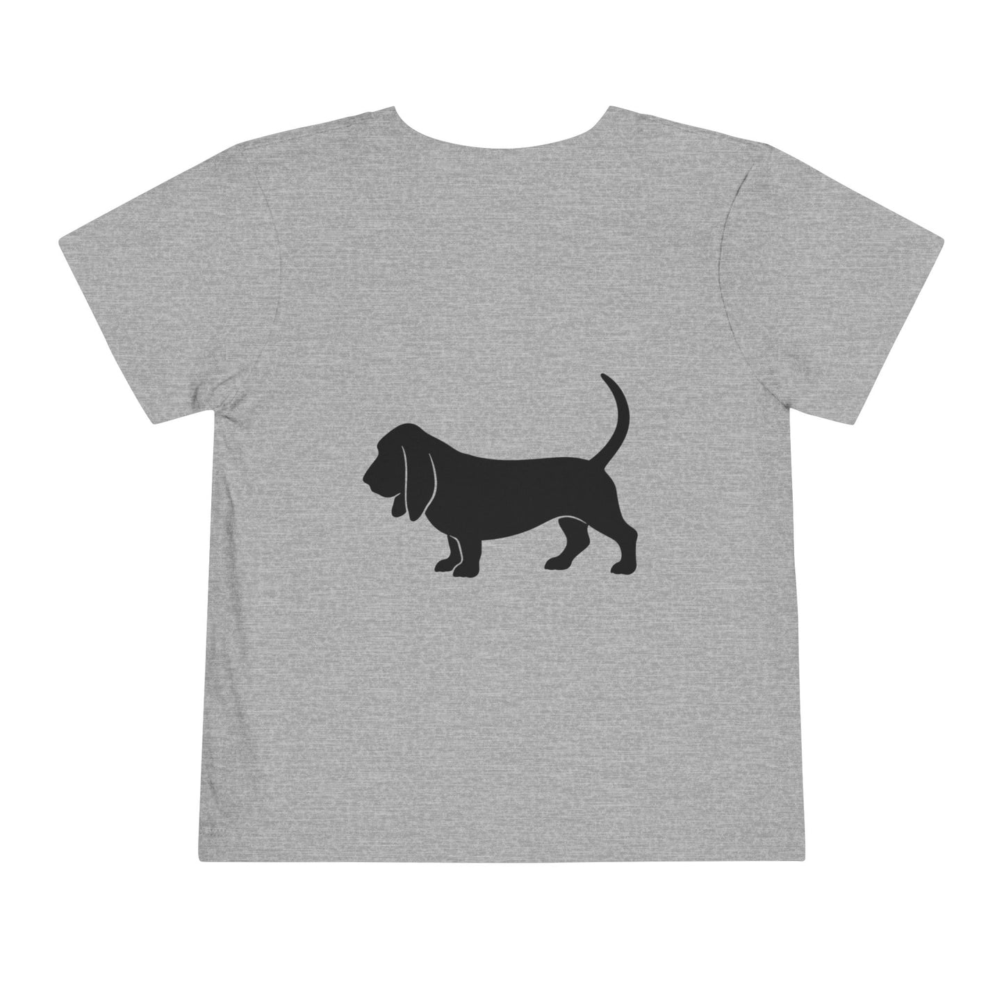 Basset Hound Toddler Unisex Short Sleeve Crewneck Tee