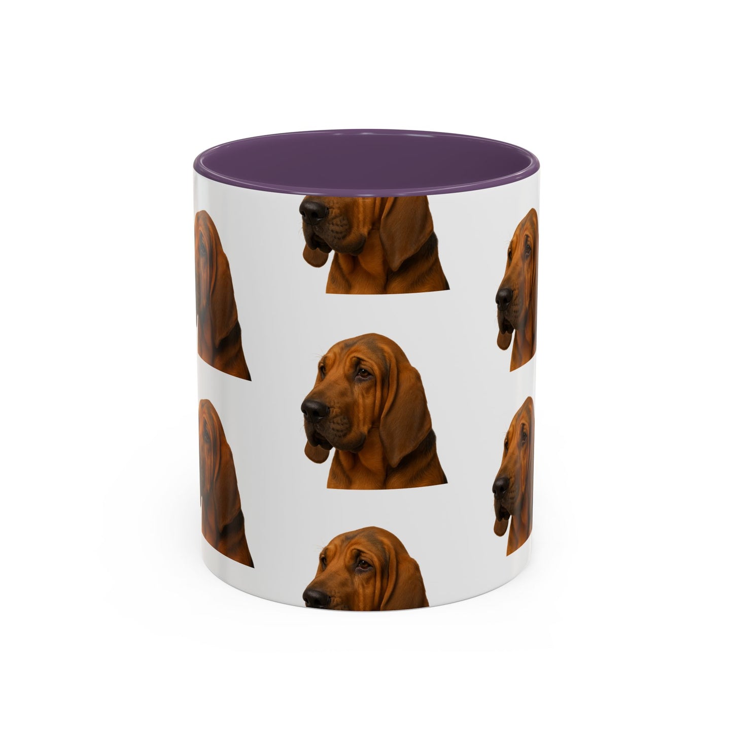 Bloodhound Head 2-Tone Coffee Mug