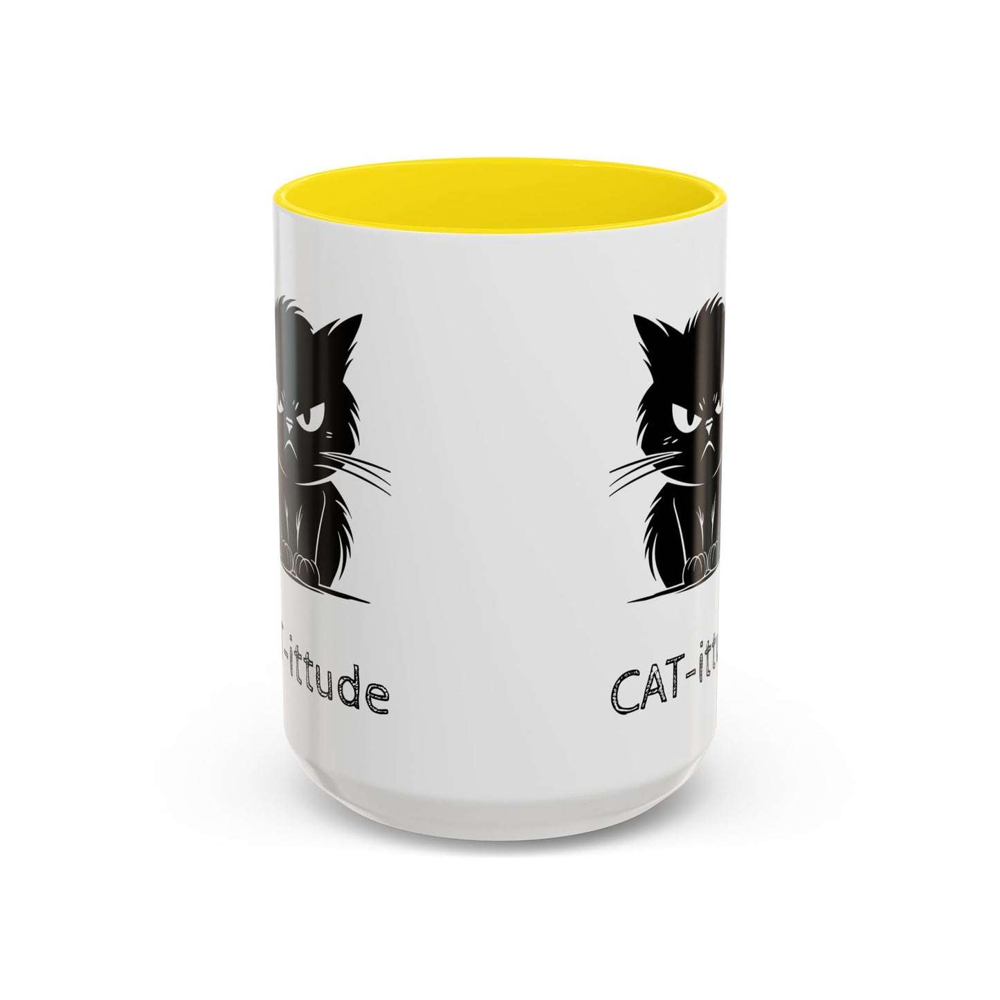 CAT-ittude 2-Tone Coffee Mug