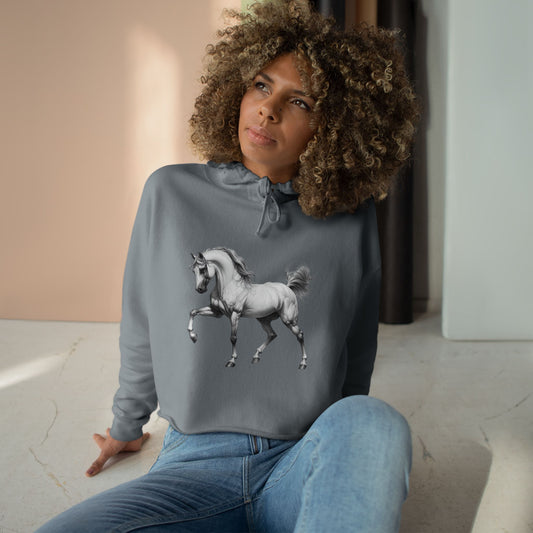 Fancy Pants Women's Crop Hoodie