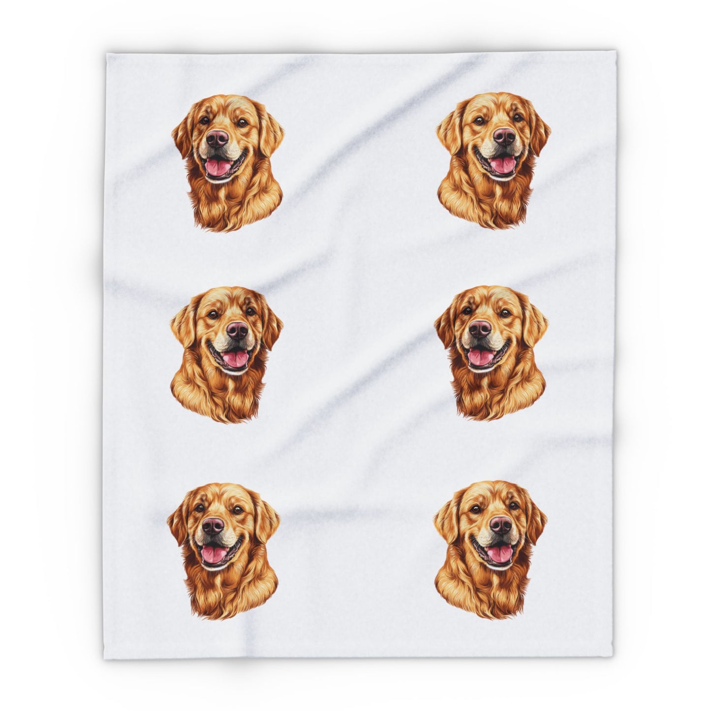 Golden Head Arctic Fleece Blanket