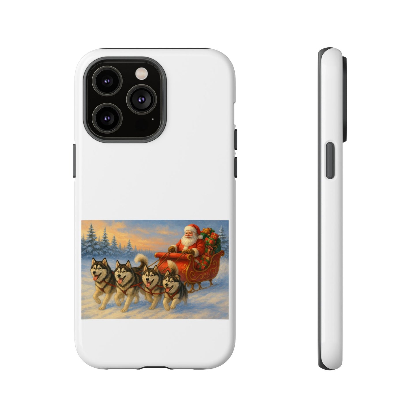 Dashing Through The Snow iPhone Case