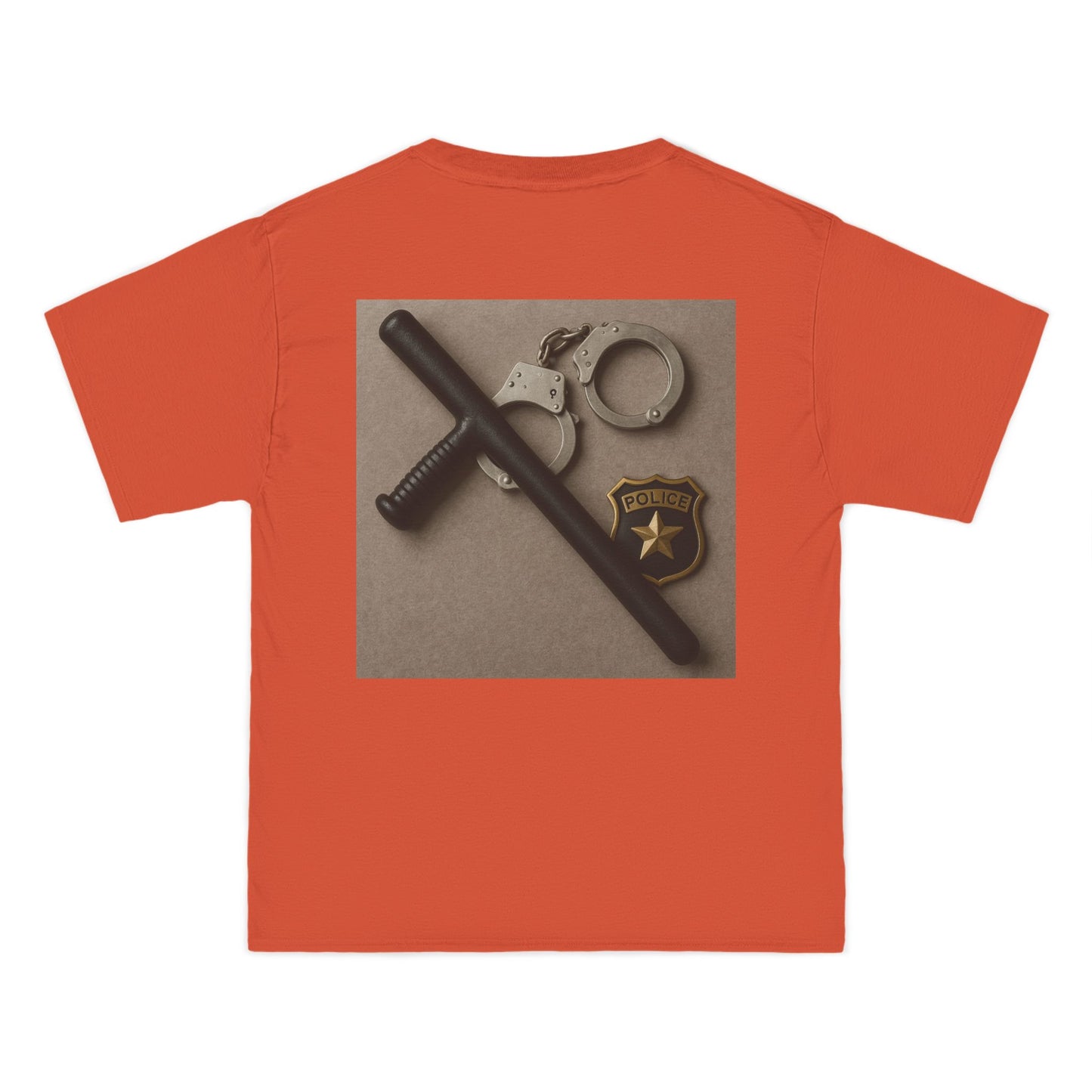 Law Enforcement Appreciation Men's Short-Sleeve Crewneck Tee