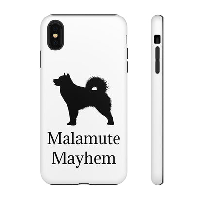 Malamute Mayhem iPhone Case