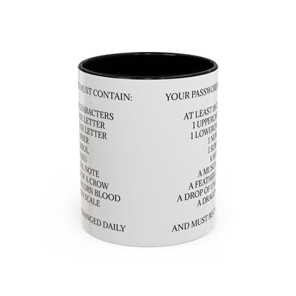 Password 2-Tone Coffee Mug