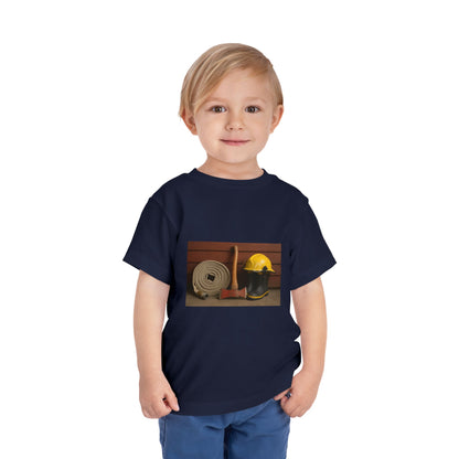 Fire/Rescue Appreciation Toddler Unisex Short Sleeve Crewneck Tee