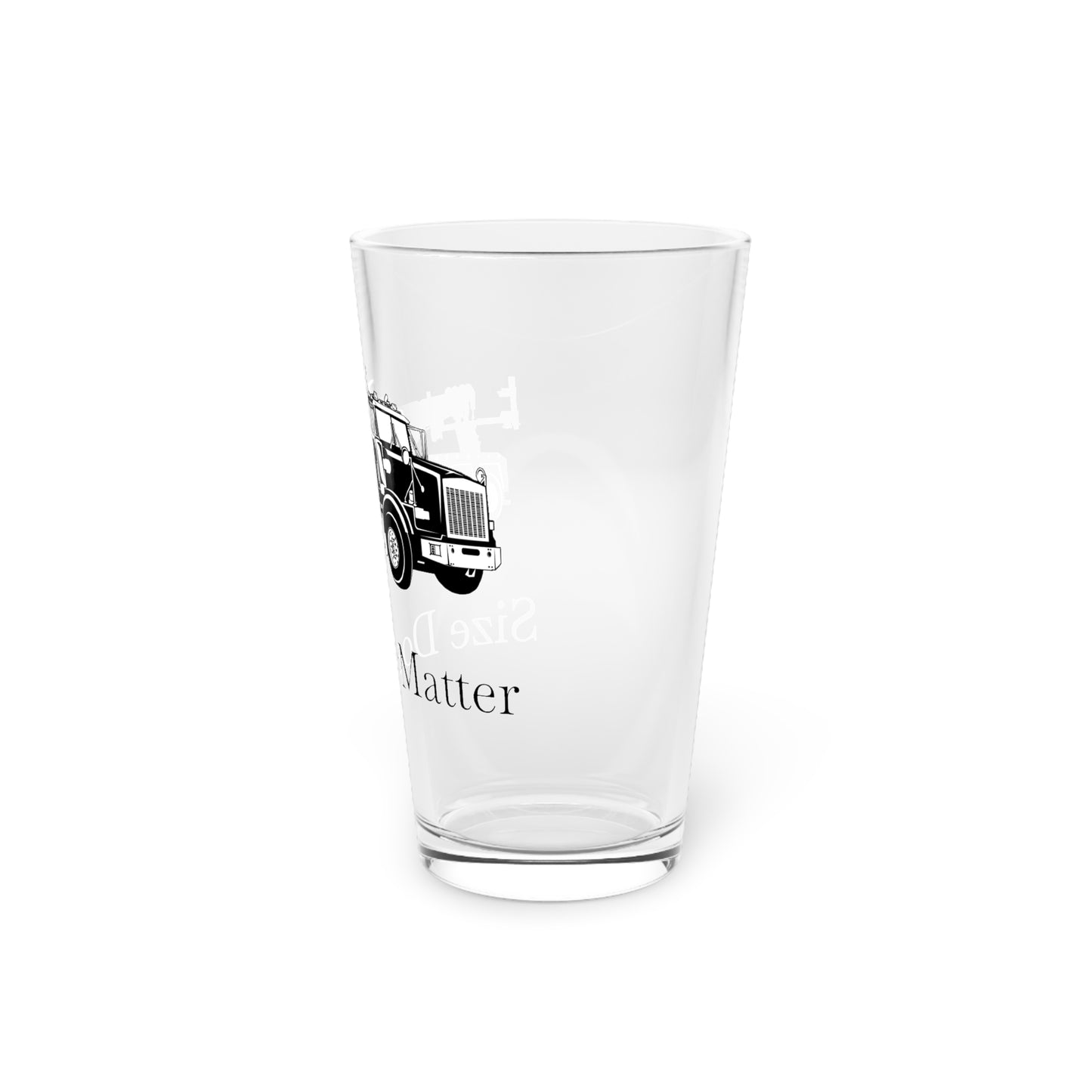 Size Does Matter Drinking Glass
