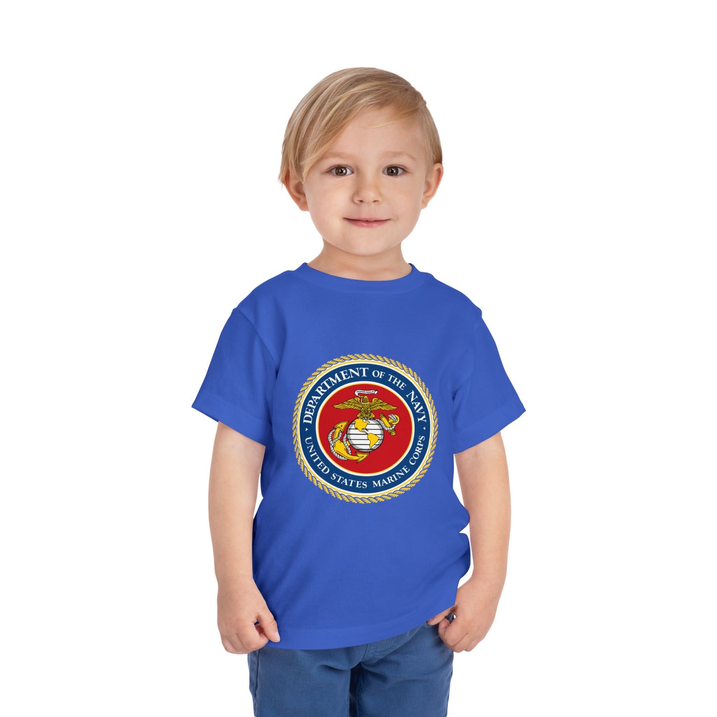 US Marine Corps Toddler Unisex Short Sleeve Crewneck Tee