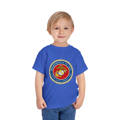 US Marine Corps Toddler Unisex Short Sleeve Crewneck Tee