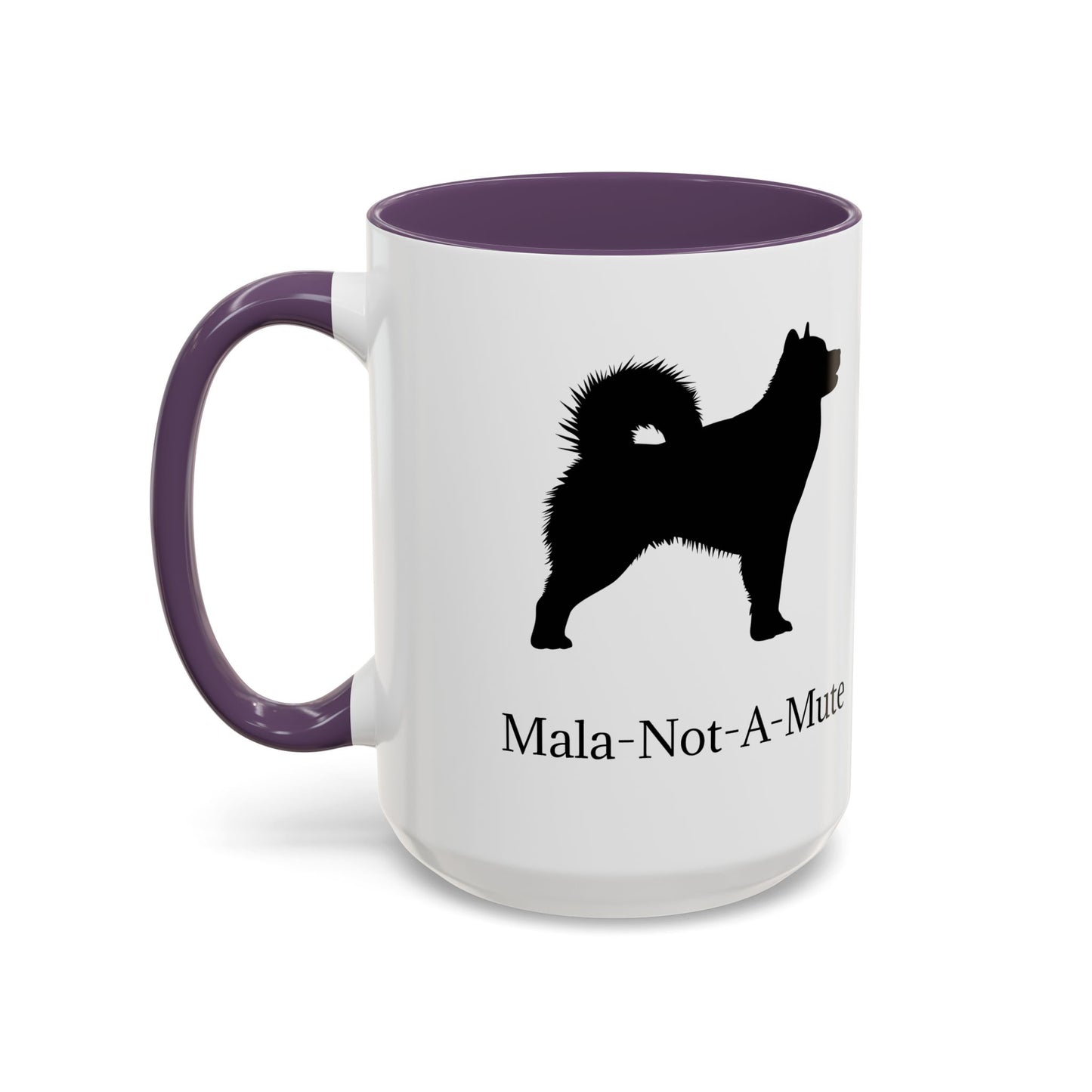 Mala-Not-A-Mute 2-Tone Coffee Mug