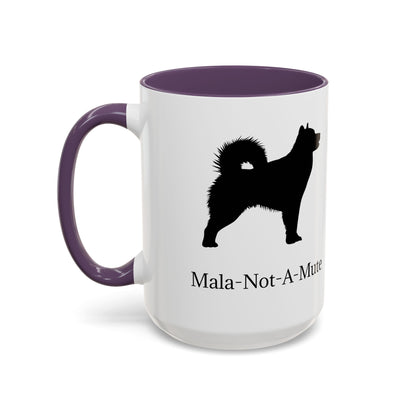 Mala-Not-A-Mute 2-Tone Coffee Mug