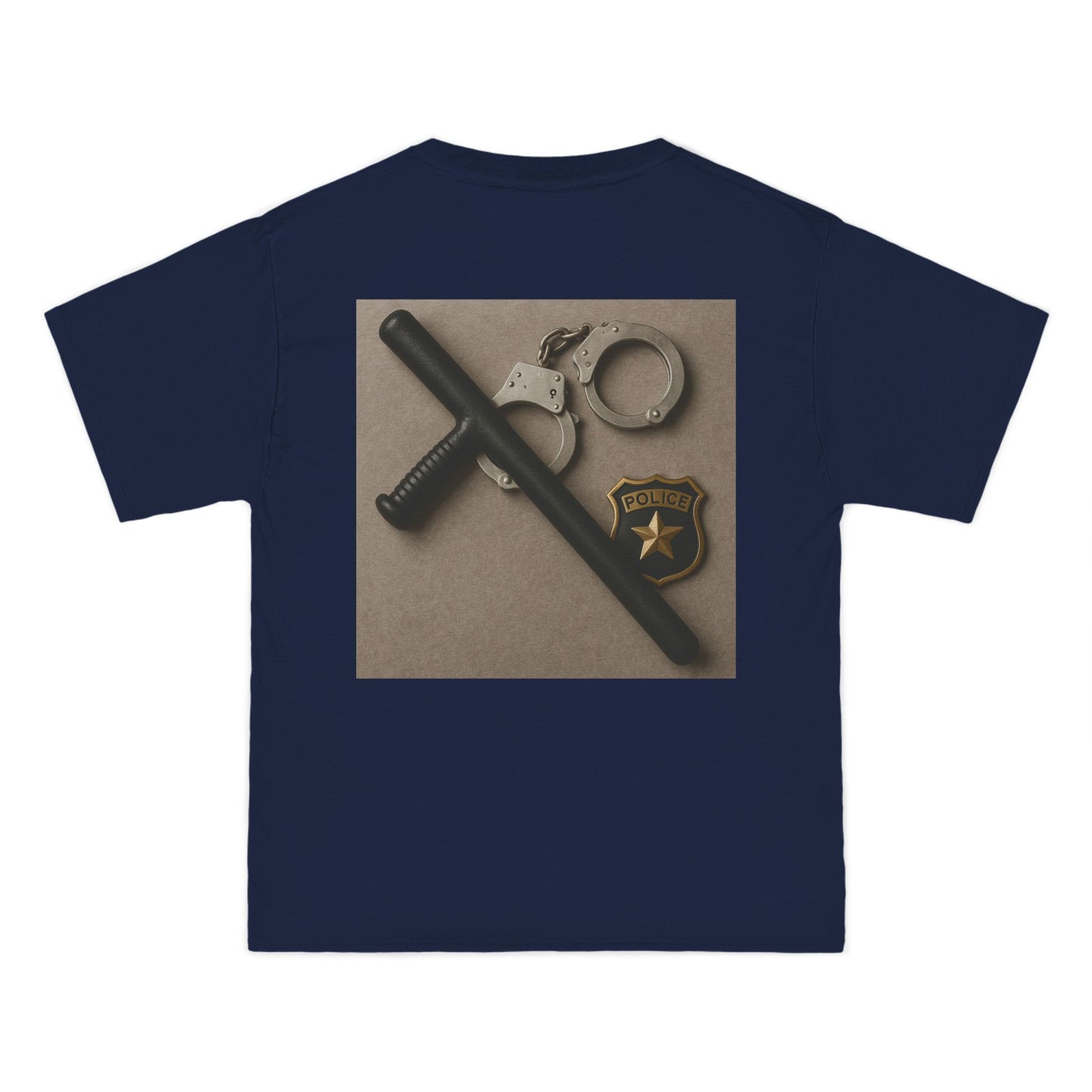 Law Enforcement Appreciation Men's Short-Sleeve Crewneck Tee