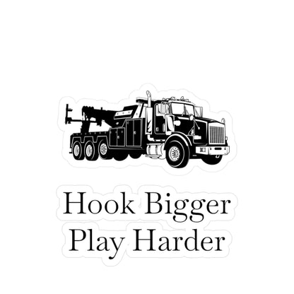 Hook Bigger Vinyl Decal
