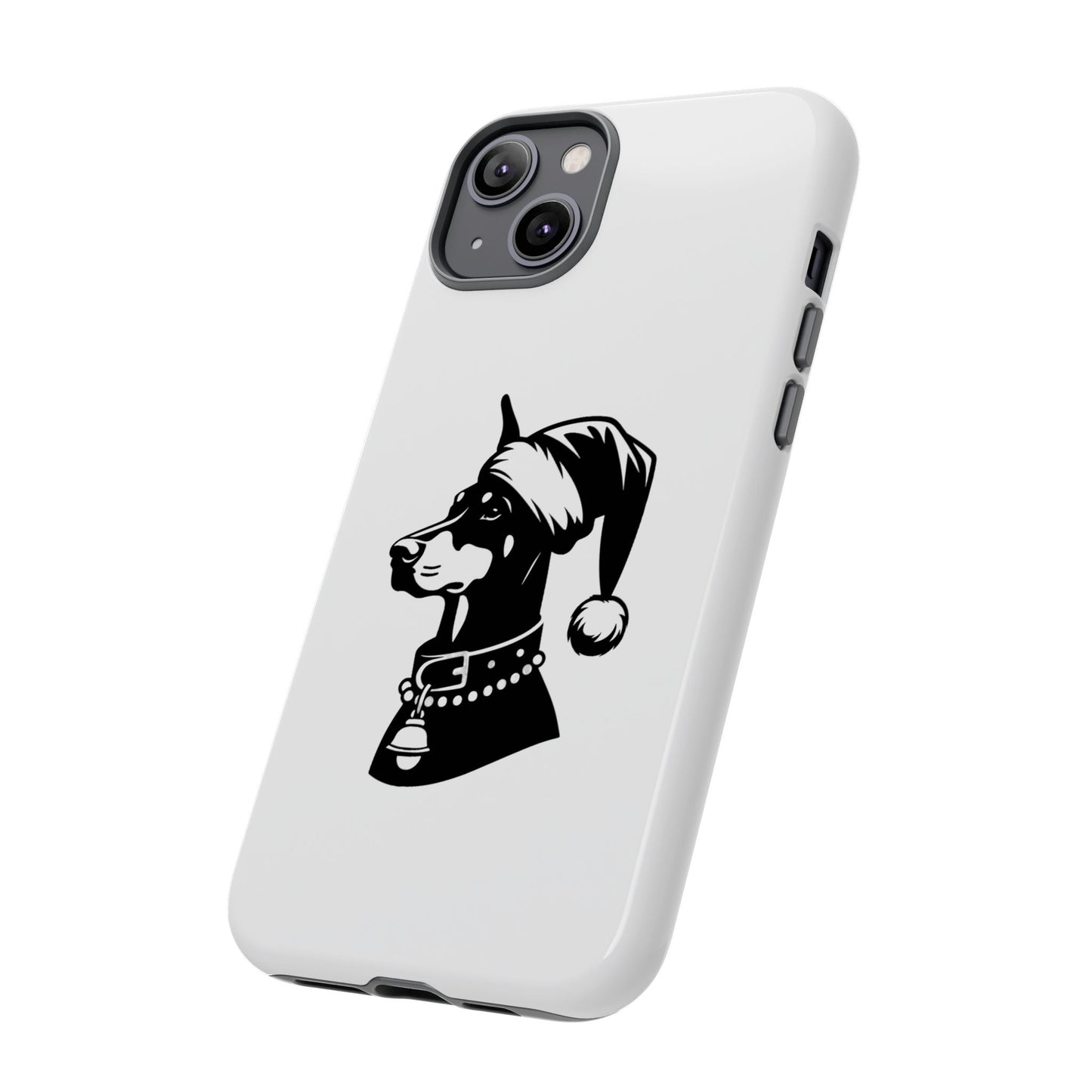 Santa Paws Doberman iPhone Case
