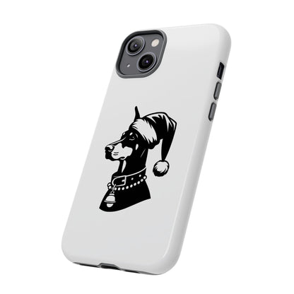 Santa Paws Doberman iPhone Case
