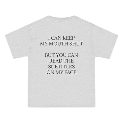 Subtitles Men's Short-Sleeve Crewneck Tee