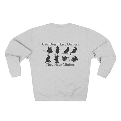 Cat Minions Unisex Crewneck Sweatshirt