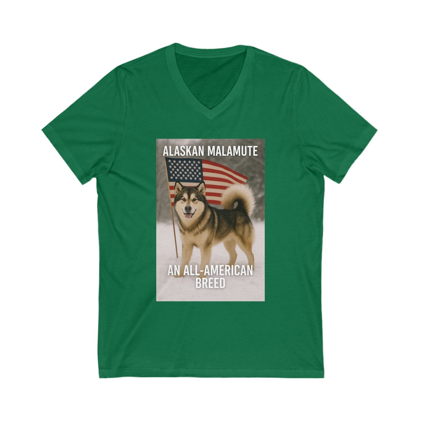 All-American Breed Unisex Short Sleeve V-Neck Tee