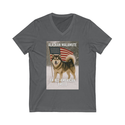 All-American Breed Unisex Short Sleeve V-Neck Tee