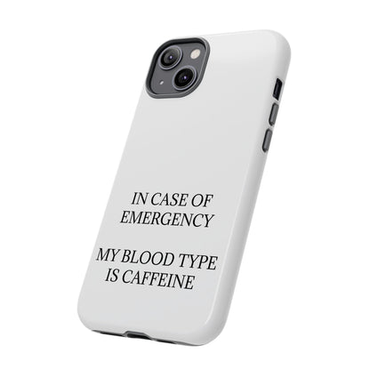 Blood Type iPhone Case