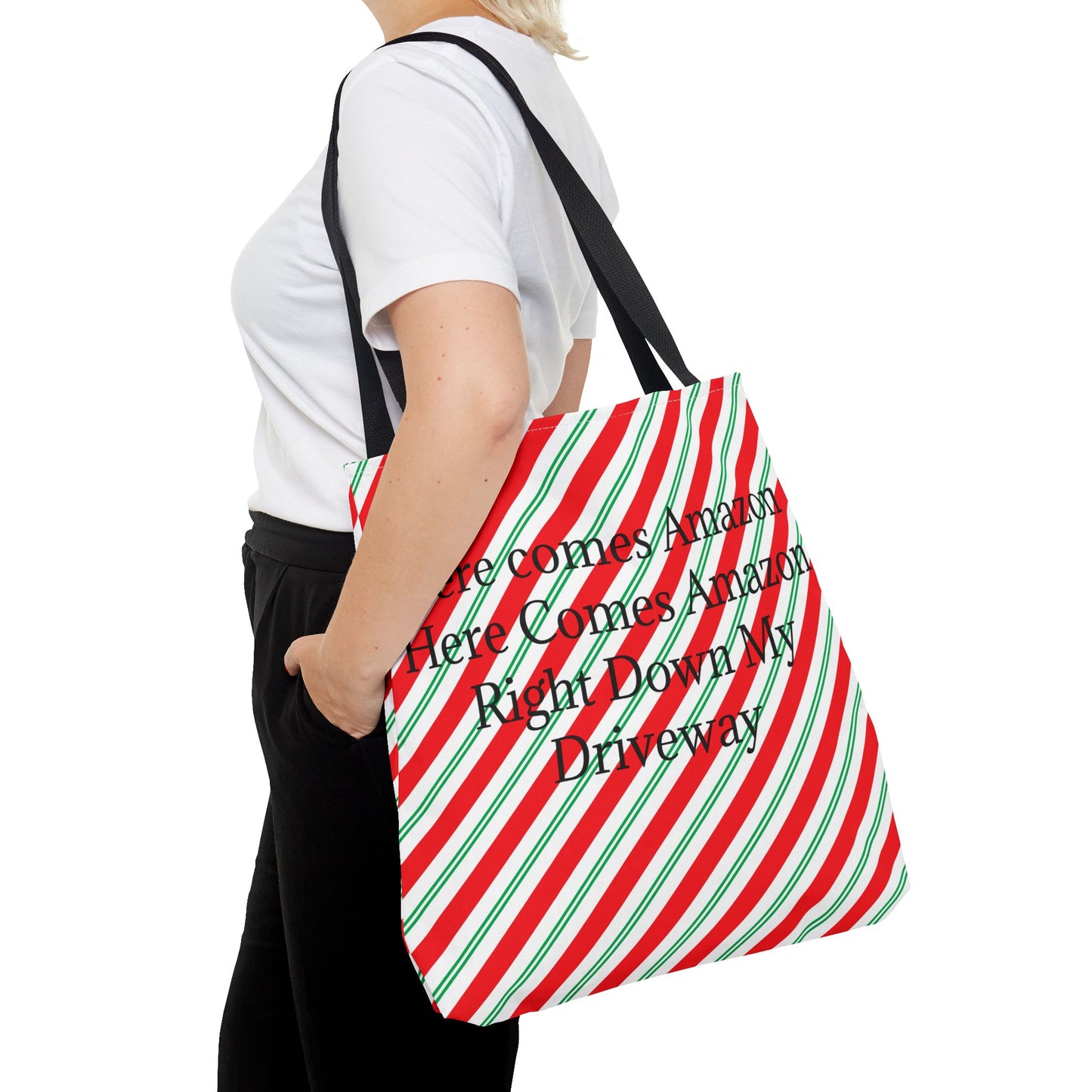 Here Comes Amazon Tote Bag