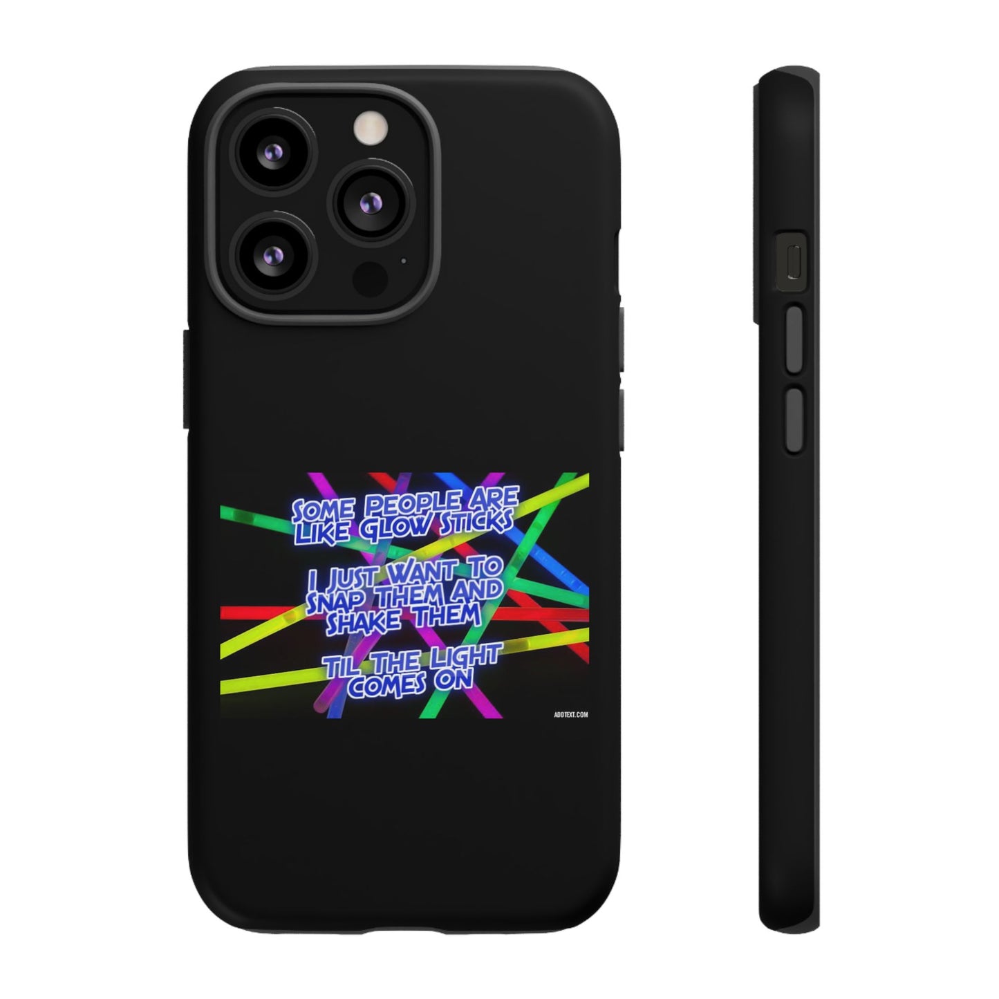 Glow Sticks iPhone Case