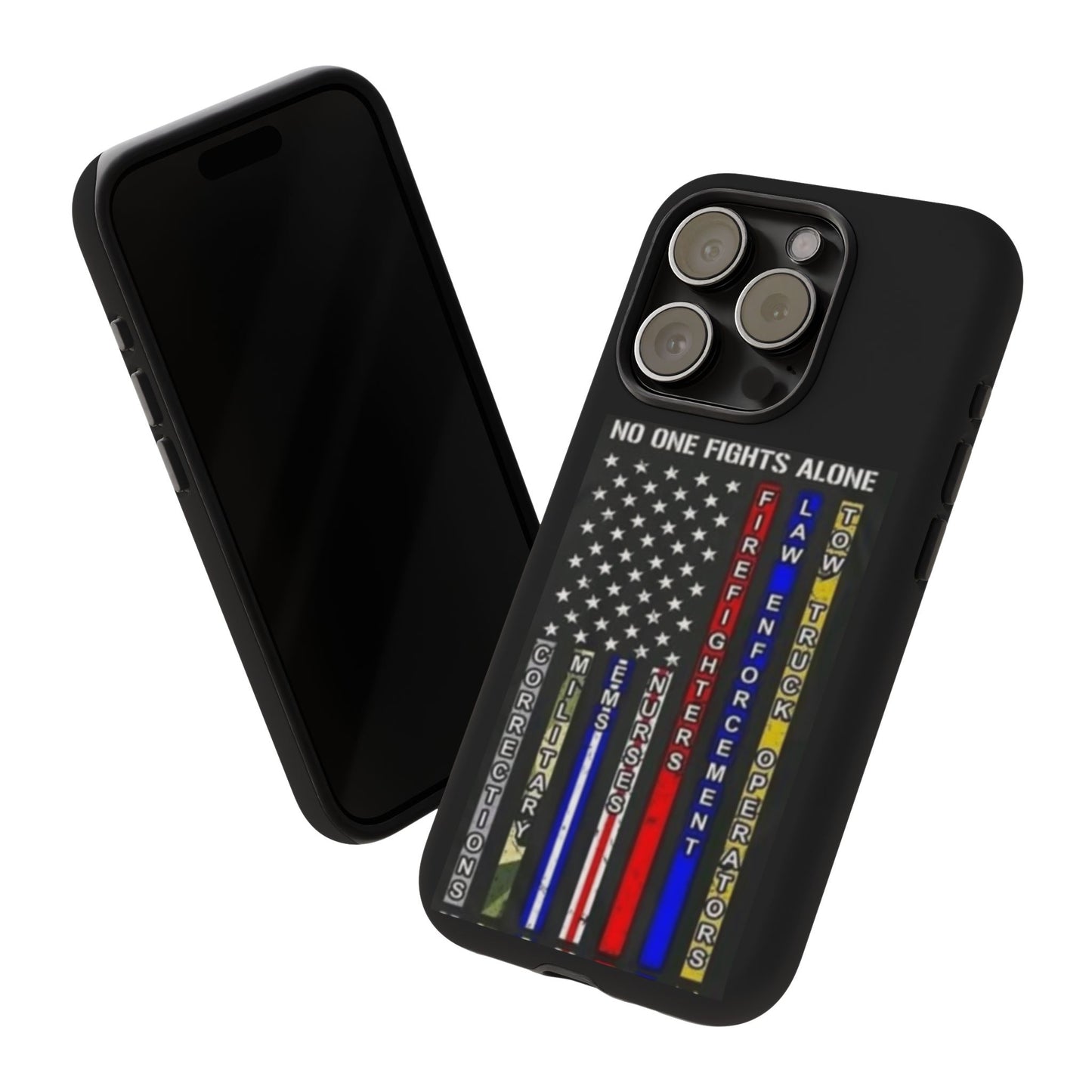 No One Fights Alone iPhone Case