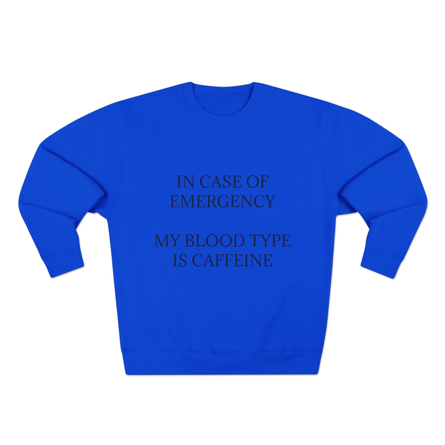 Blood Type Unisex Crewneck Sweatshirt