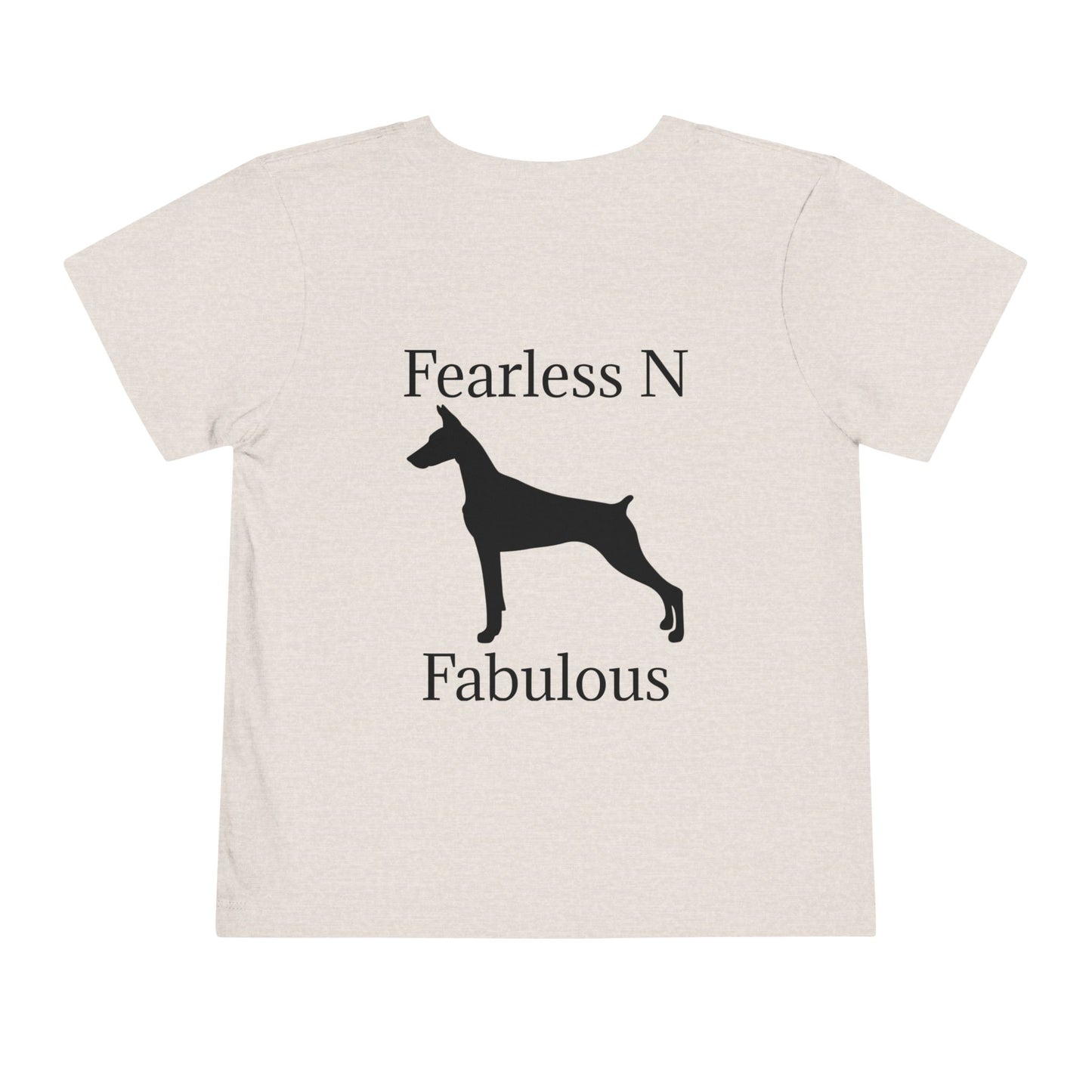 Fearless N Fabulous Toddler Unisex Short Sleeve Crewneck Tee