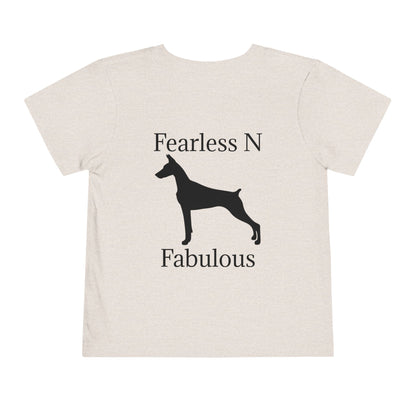 Fearless N Fabulous Toddler Unisex Short Sleeve Crewneck Tee