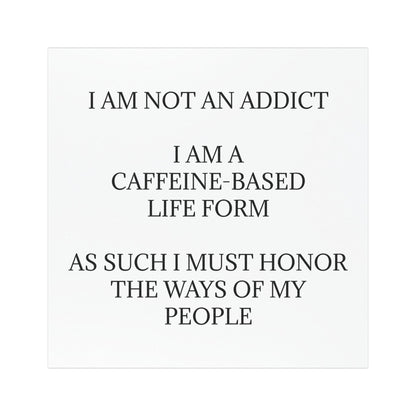 Not An Addict Indoor/Outdoor Magnet