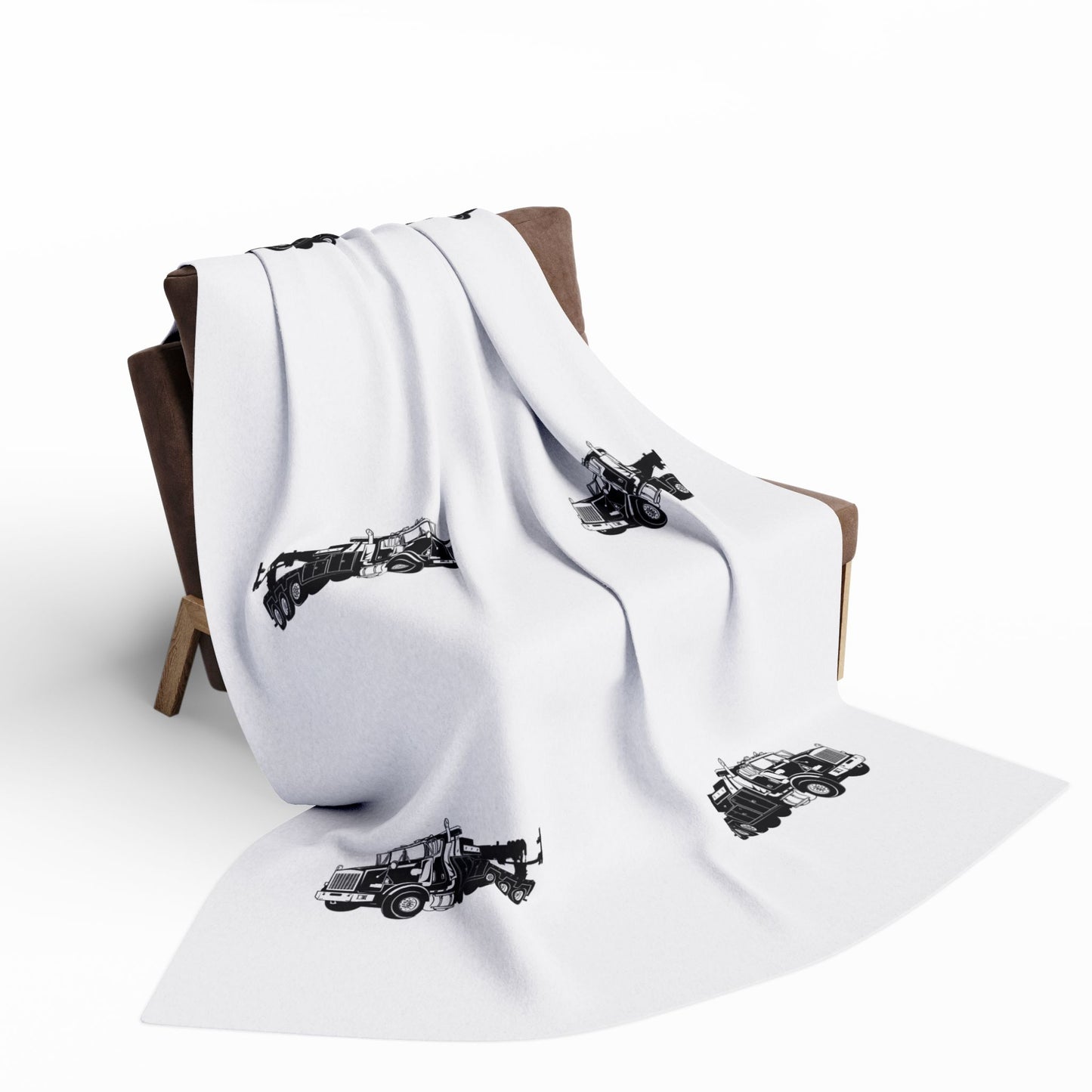 Heavy Tow Truck Arctic Fleece Blanket