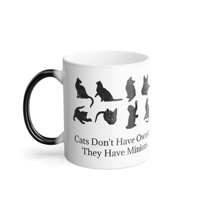Cat Minions Color Changing Mug