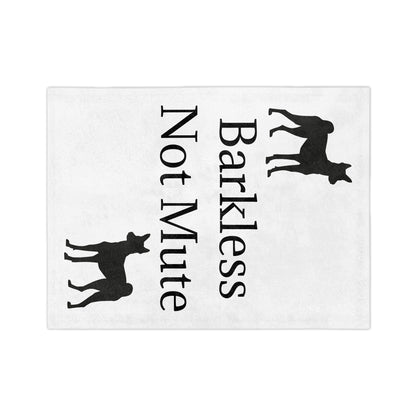 Barkless Not Mute Velveteen Microfiber Blanket