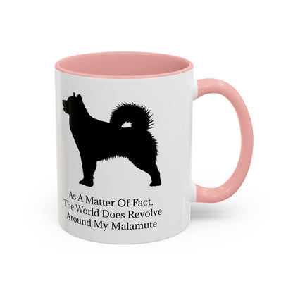 Matter Of Fact Malamute 2-Tone Coffee Mug