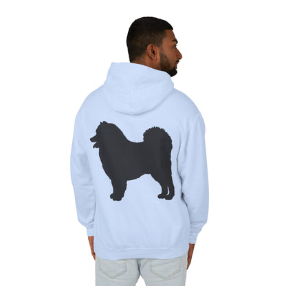 Samoyed Silhouette Unisex Lightweight Hoodie