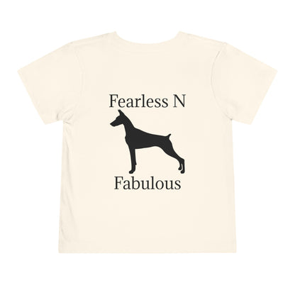 Fearless N Fabulous Toddler Unisex Short Sleeve Crewneck Tee