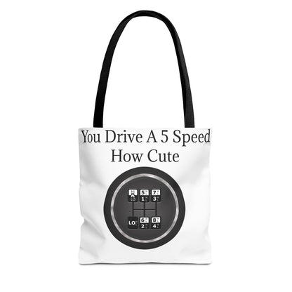 5 Speed How Cute Tote Bag