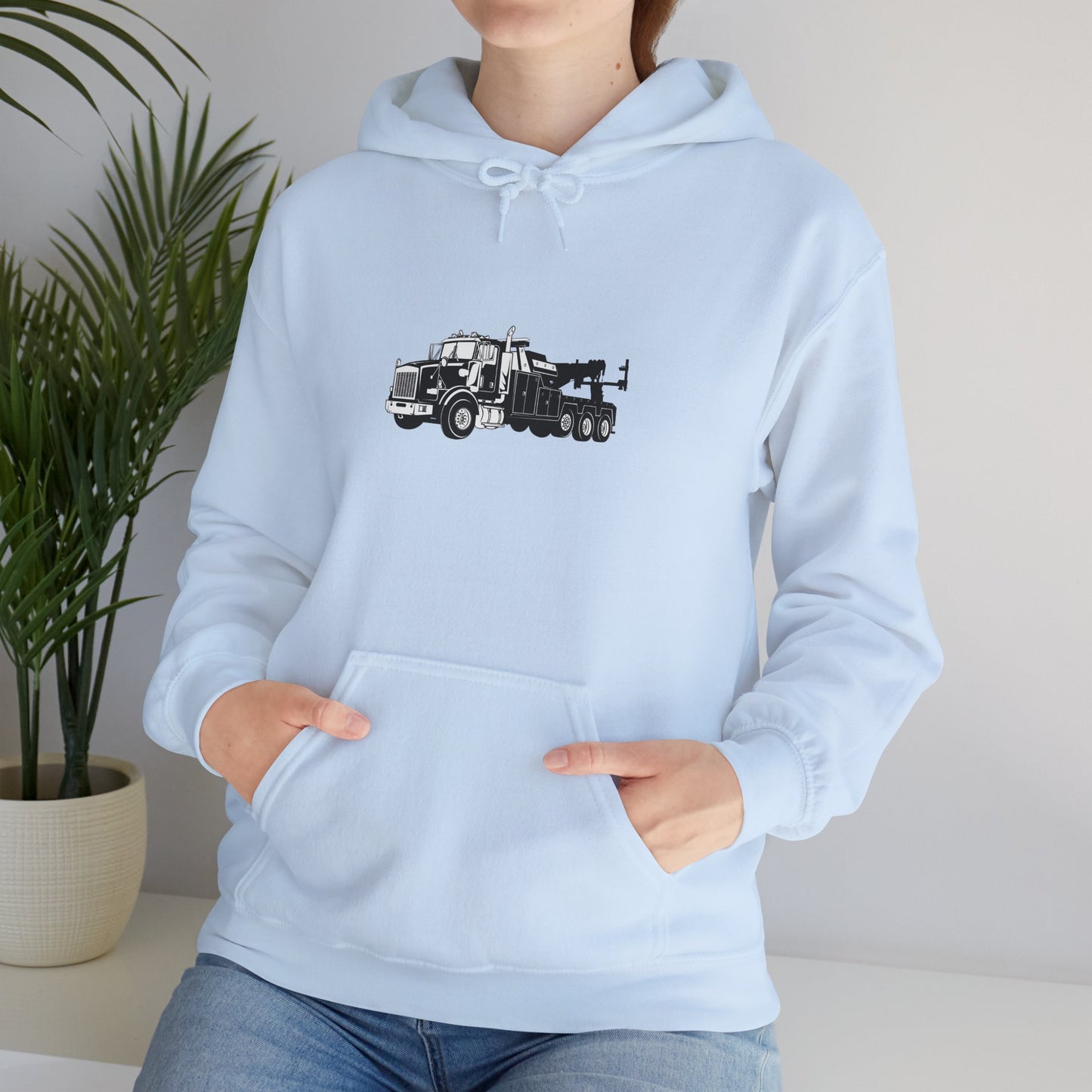 Heavy Tow Truck Unisex Hoodie