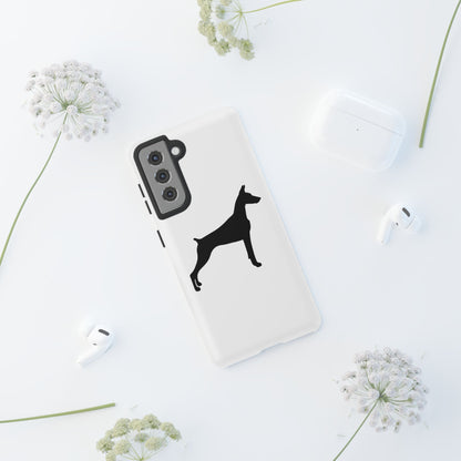 Doberman Silhouette Samsung Case