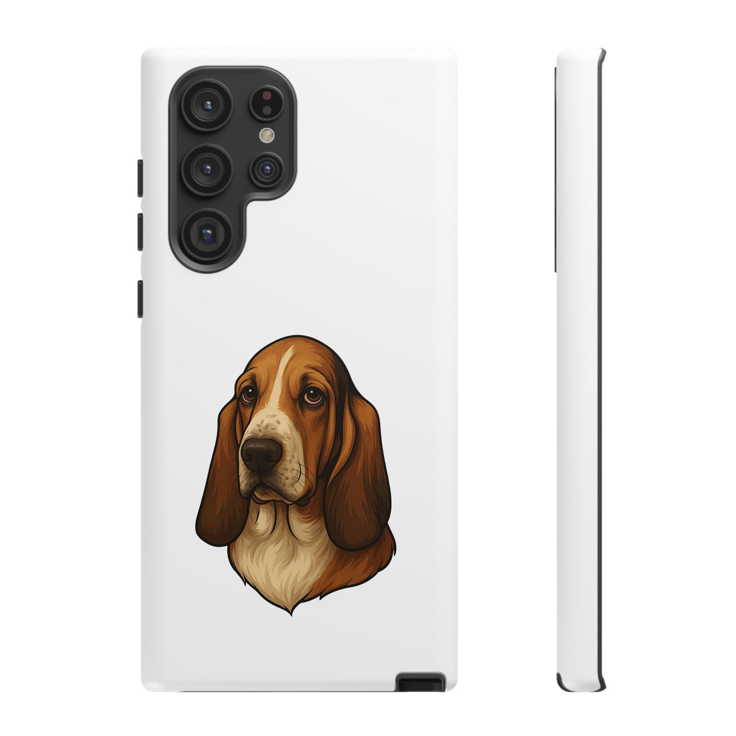 Basset Hound Head Samsung Case