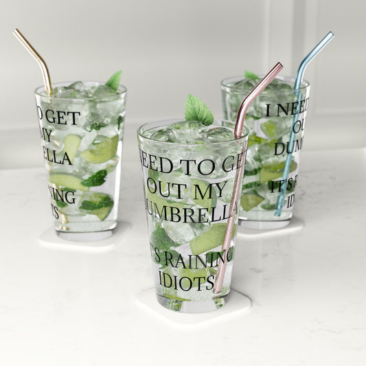 Dumbrella  Drinking Glass