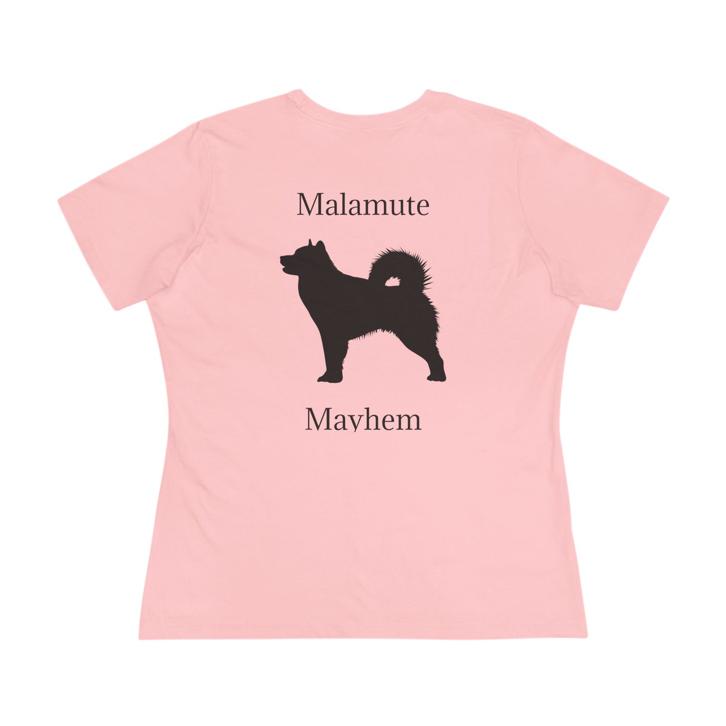 Malamute Mayhem Women's Short Sleeve Crewneck Tee