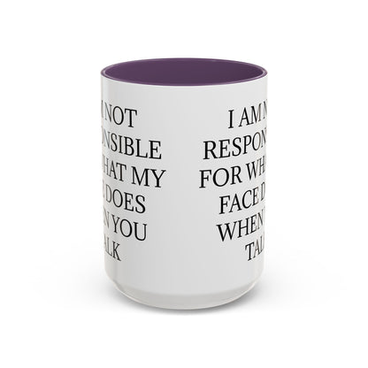 When You Talk 2-Tone Coffee Mug
